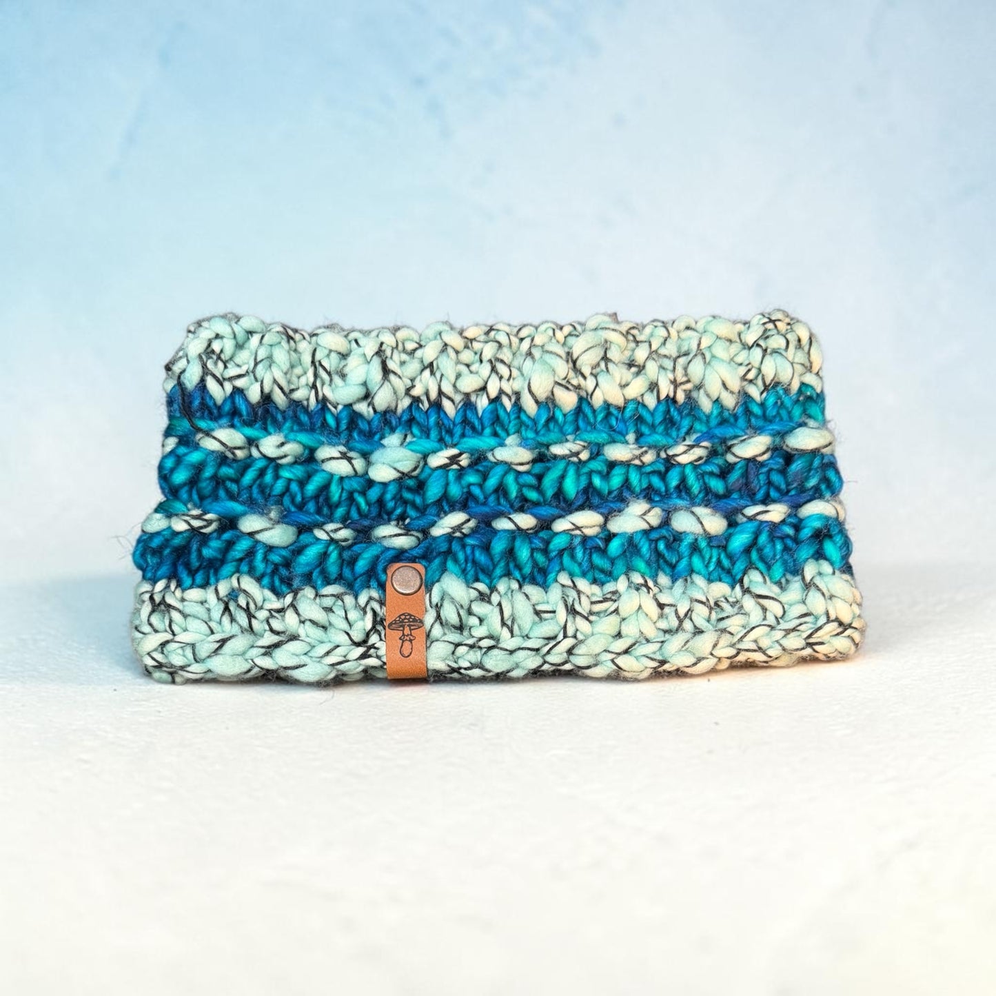 Revival Headband, Blue on Multi / Teal