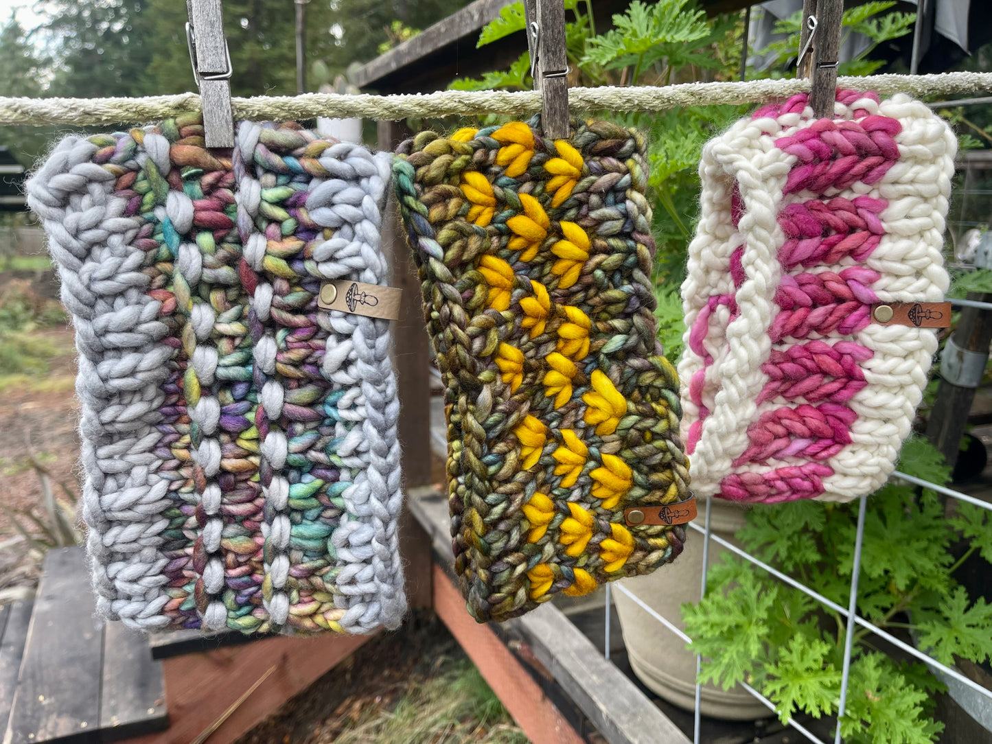 Custom Knit Natural Fiber Headband