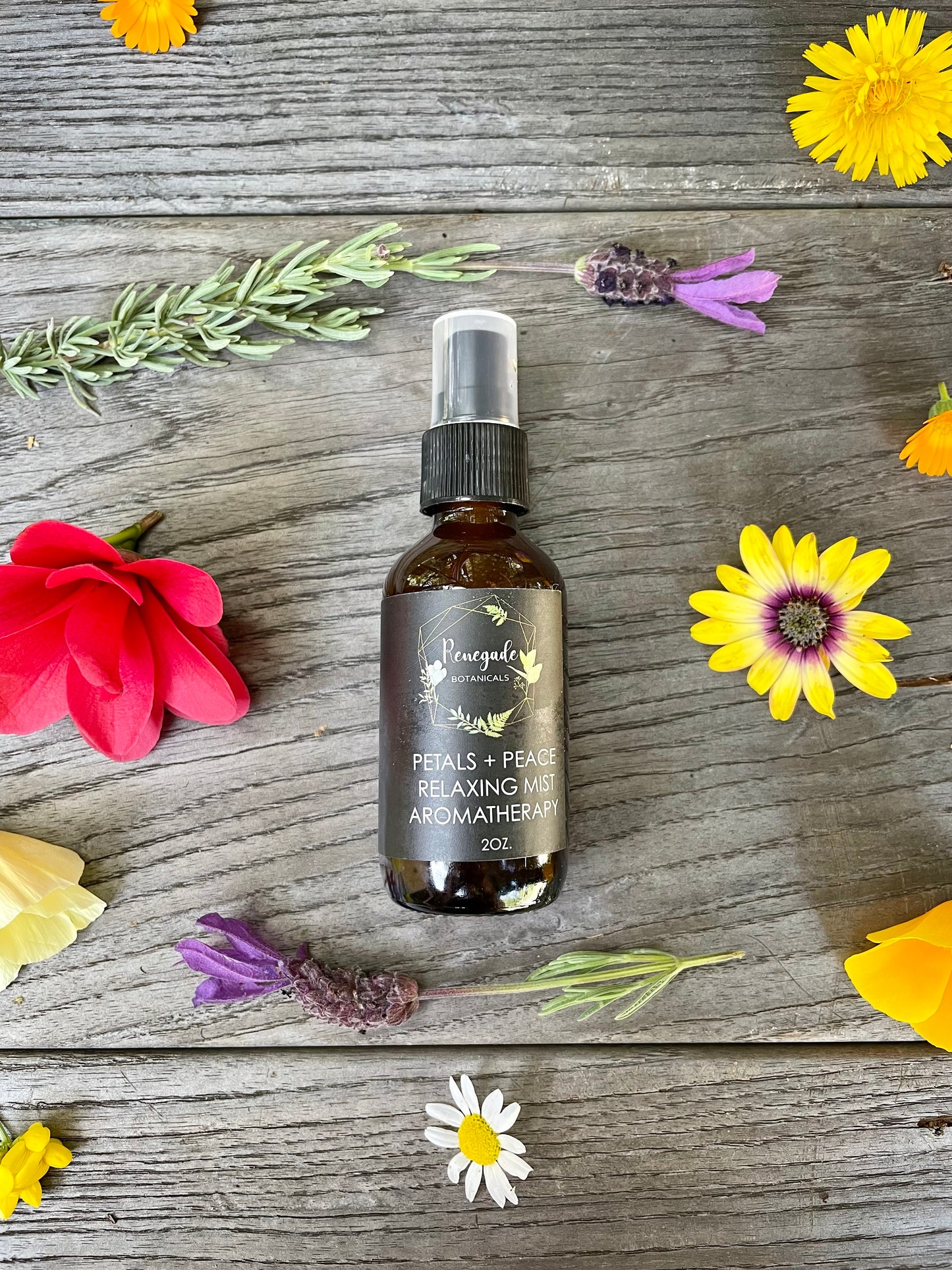 Petals and Peace Relaxing Aromatherapy Mist