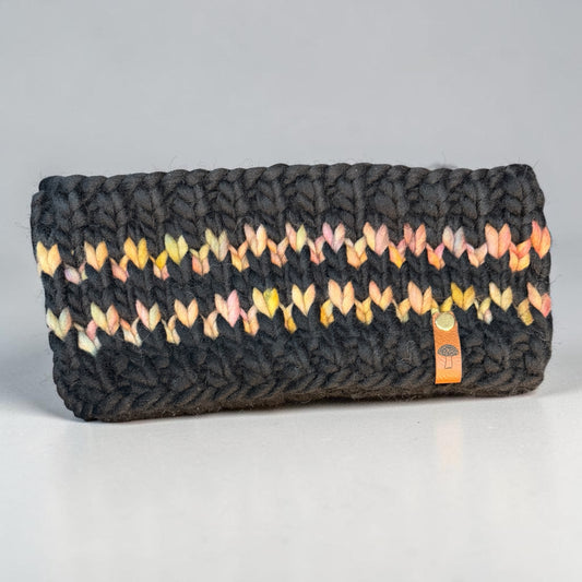 Dancing Lights Headband, Black and Multi / Orange