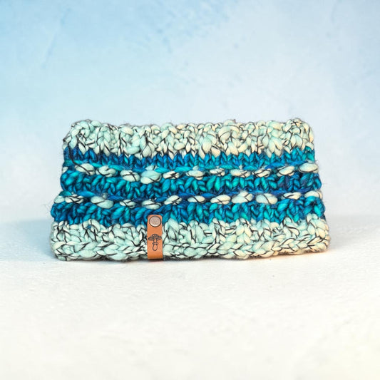 Revival Headband, Blue on Multi / Teal
