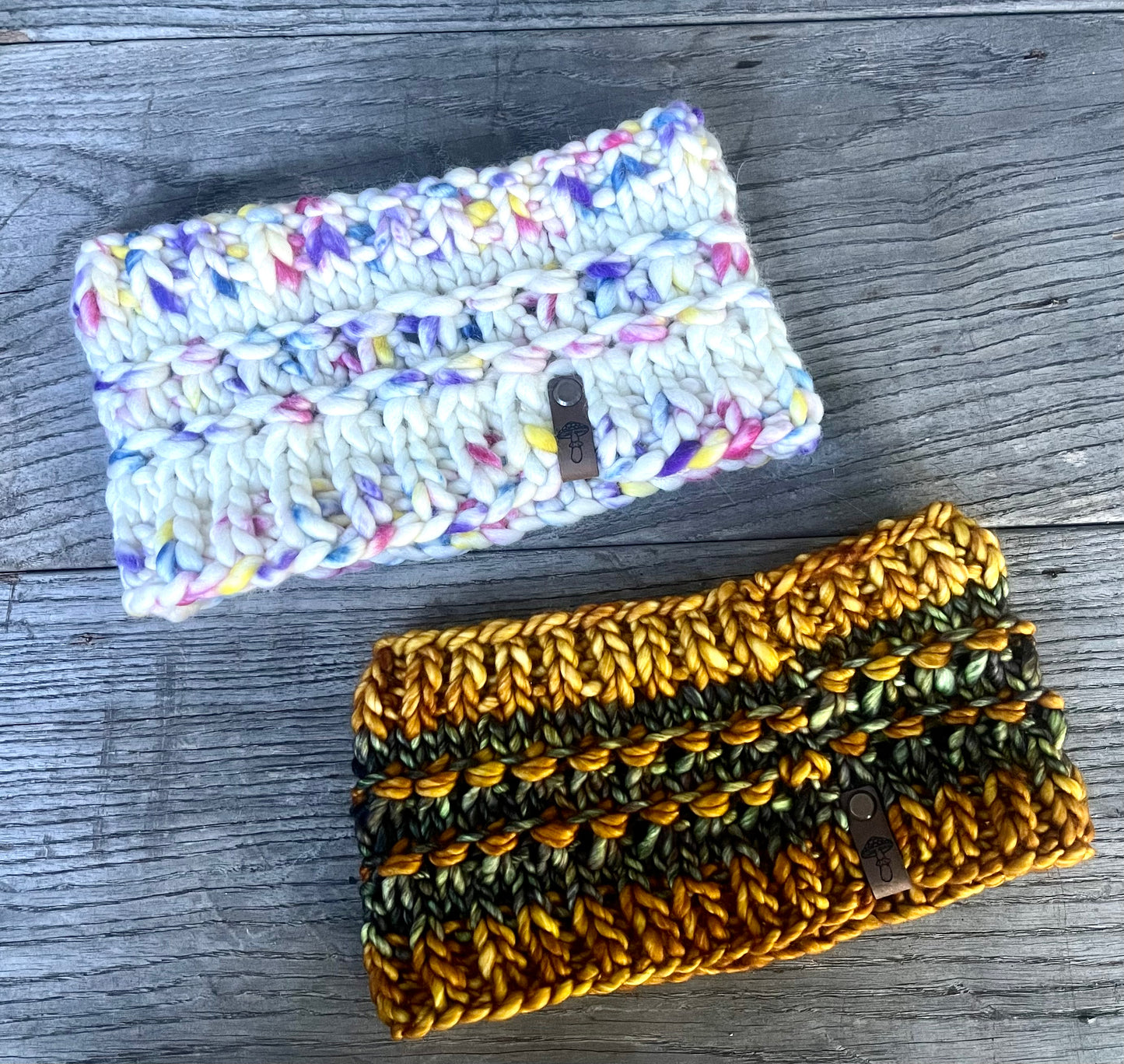Custom Knit Natural Fiber Headband