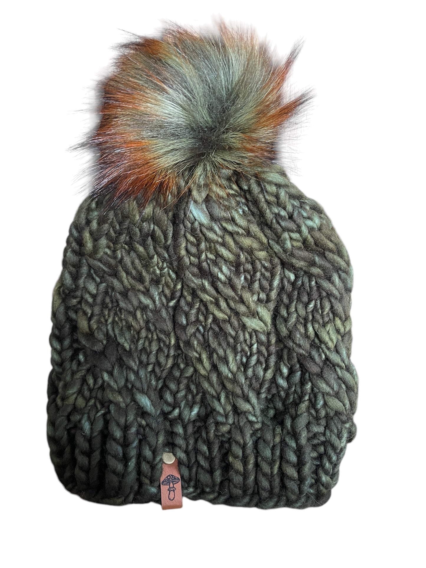 Custom Knit Natural Fiber Beanie
