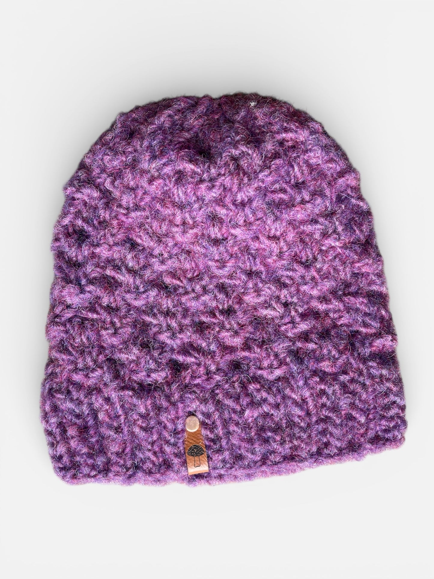 Arbor Knit Beanie, Super Bulky, Heather Purple